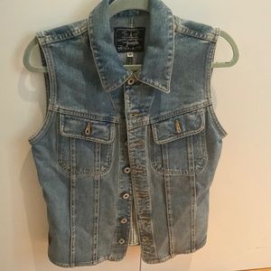 For Joseph vintage denim vest